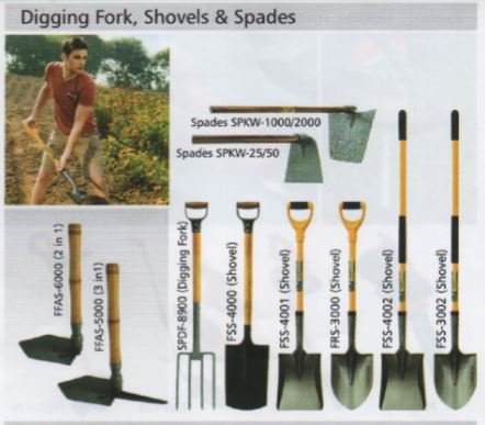 garden tools, garden equipments, shovels, spades, garden tools coimbatore